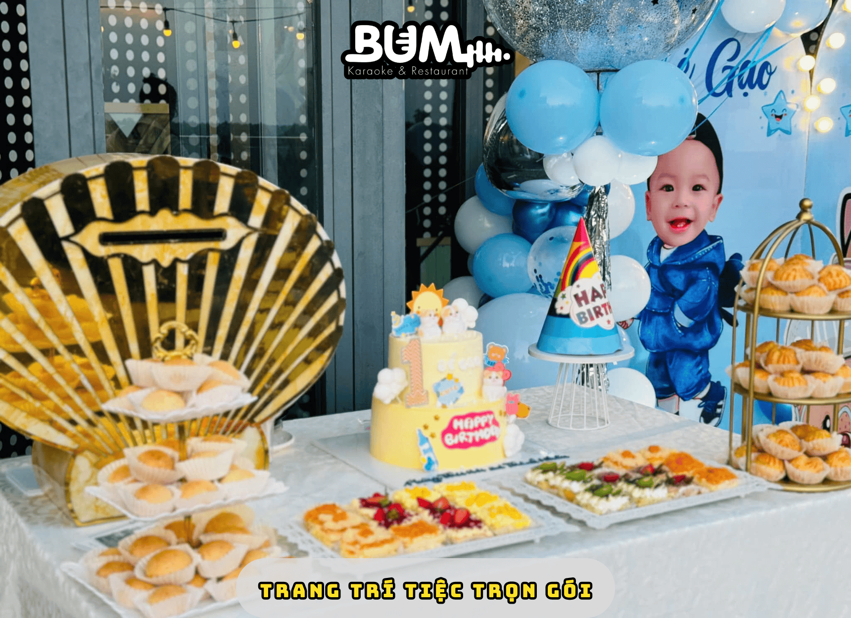 Trang trí tiệc trọn gói